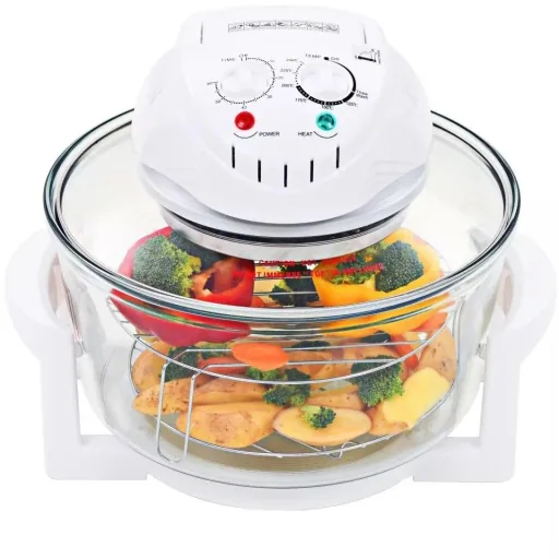 Halogen-Heißluftofen mit Spreizring 1400 W 17 L