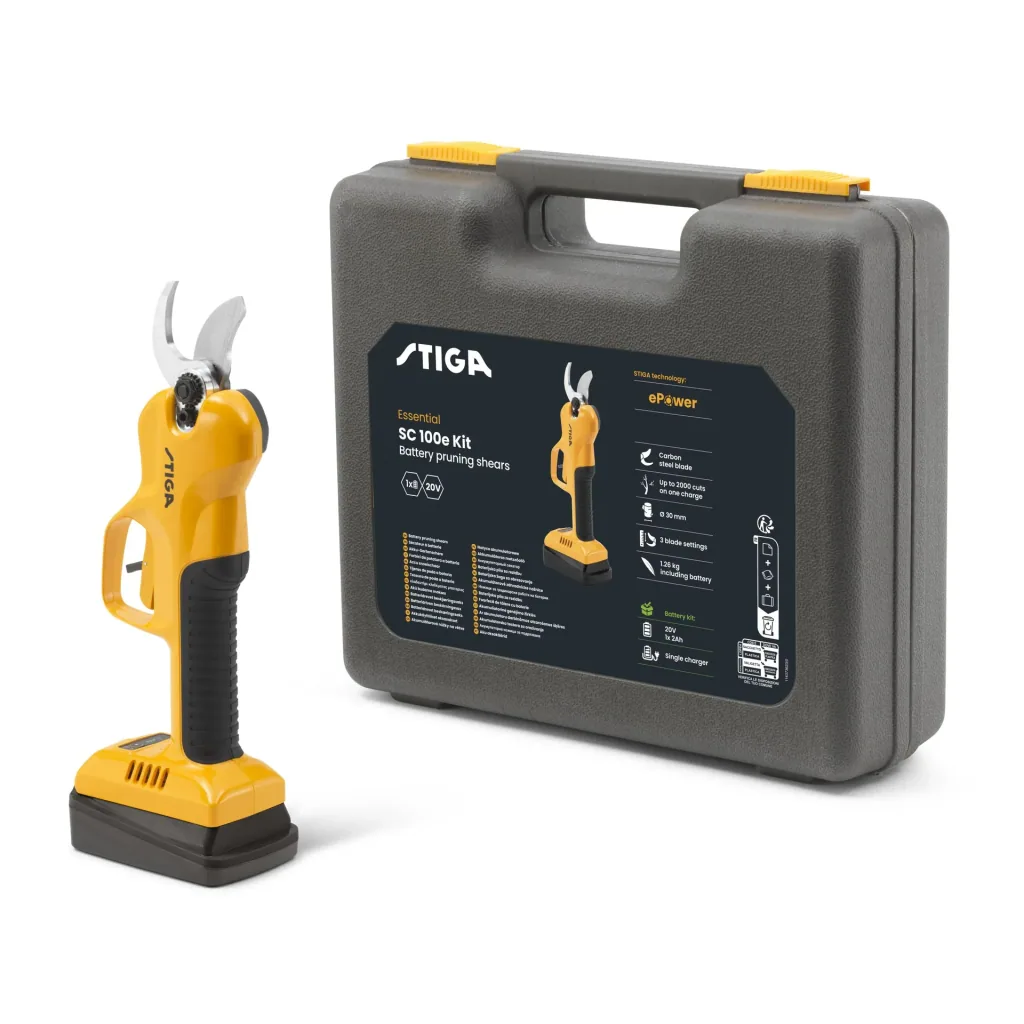 Astschere SC 100e Kit, Inklusive Akku 20V (2Ah) und Ladegerät