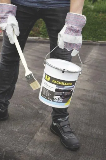 Dachelastik (Flüssigabdichtung), 5 kg Eimer für das Dach
