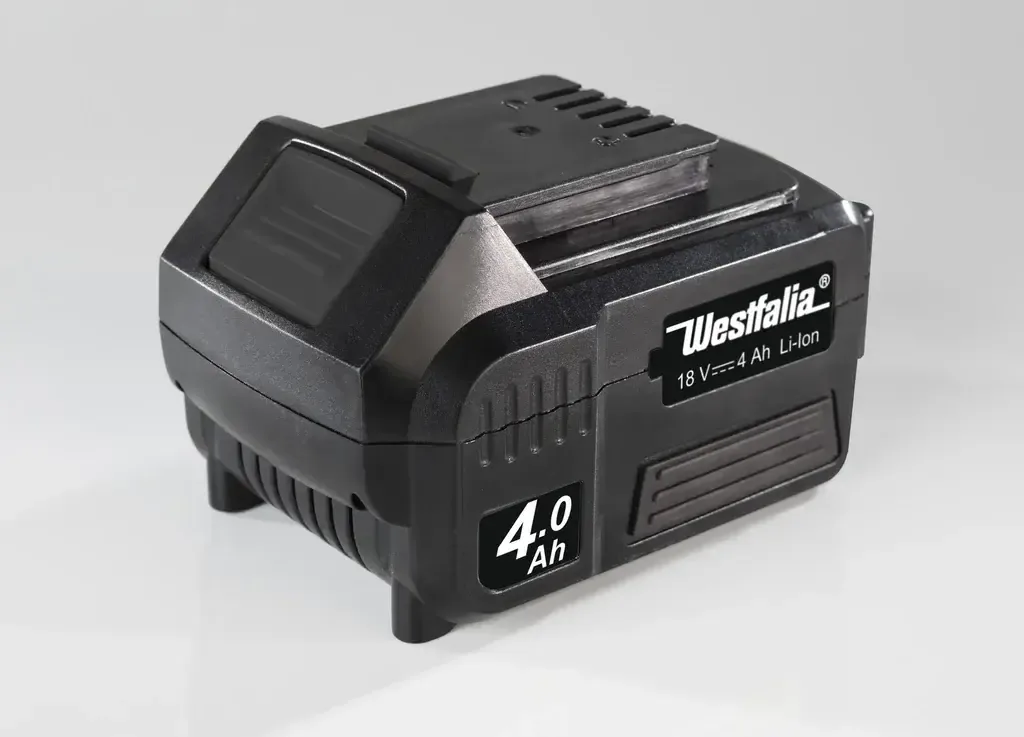 Akku-Hobel 18 V Li-Ion AH18 inkl. 4,0 Ah Akku und Ladegerät