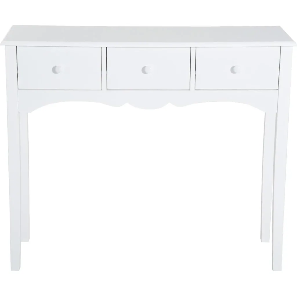 Konsolentisch MDF, weiß