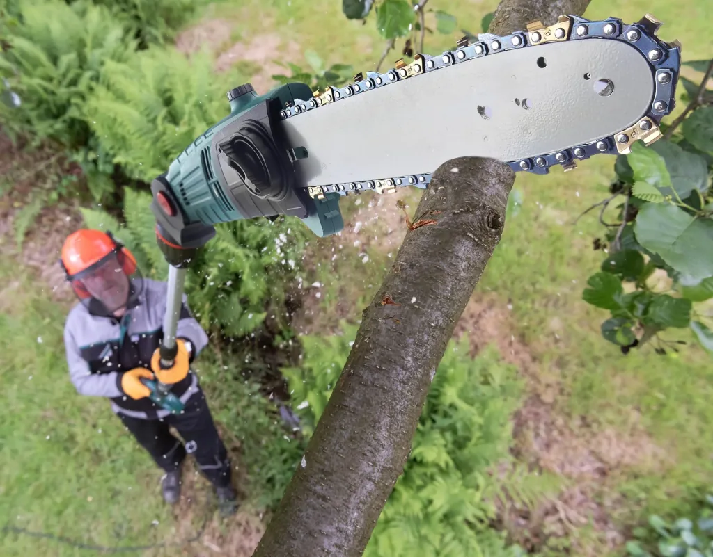 3D Baum- und Heckenpflege Set mit Teleskop - Multihandgriff