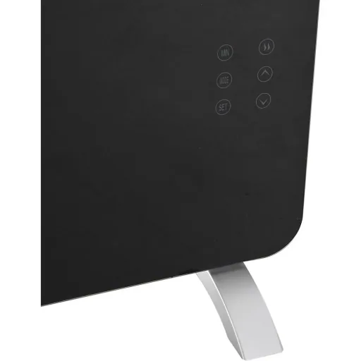 Heizgerät Heizkörper Stand- oder Wandgerät Timer mit Fernbedienung 1000/2000W Schwarz