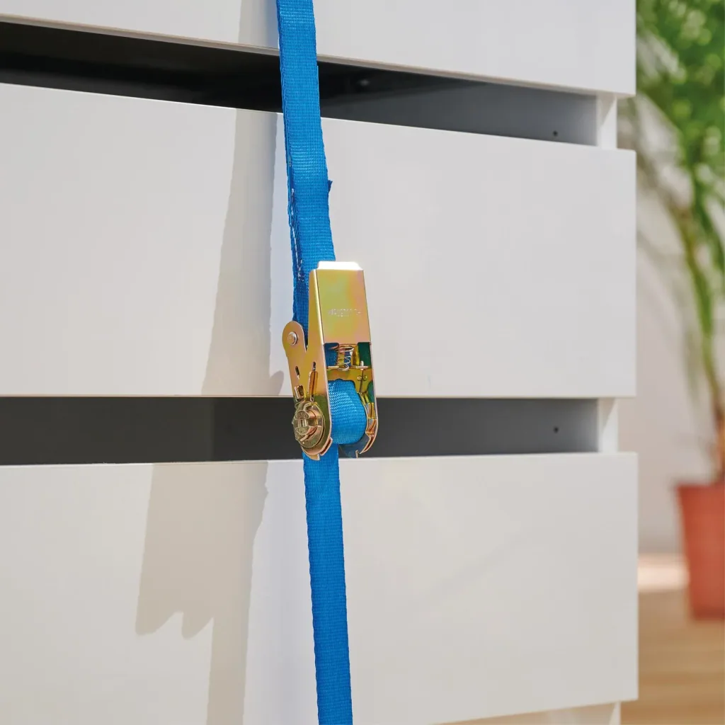 Zurrgurt Spanngurt MM 1017 - stabile Sicherheits-Ratsche, 5 m lang