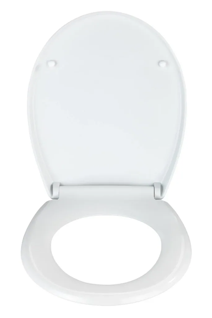 WC-Sitz Solaro Weiß, Thermoplast, Fix-Clip Hygiene-Befestigung