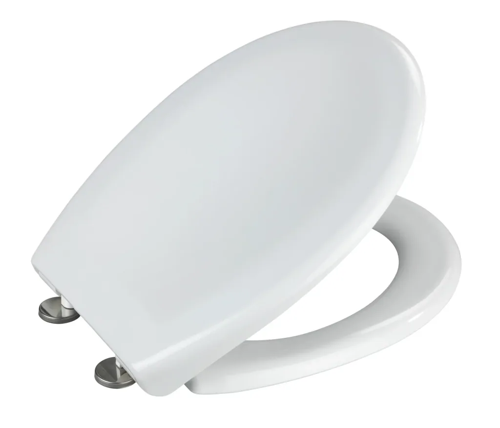 WC-Sitz Solaro Weiß, Thermoplast, Fix-Clip Hygiene-Befestigung