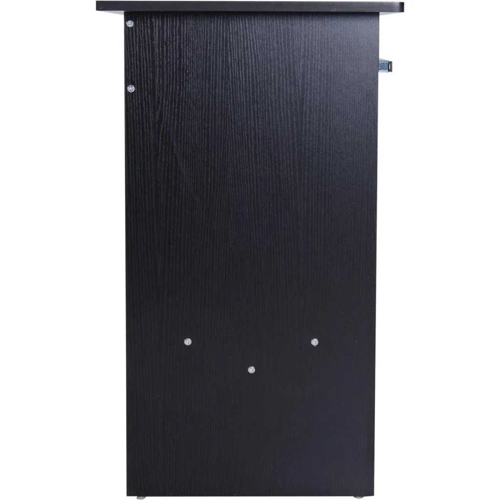 Schreibtisch, schwarz