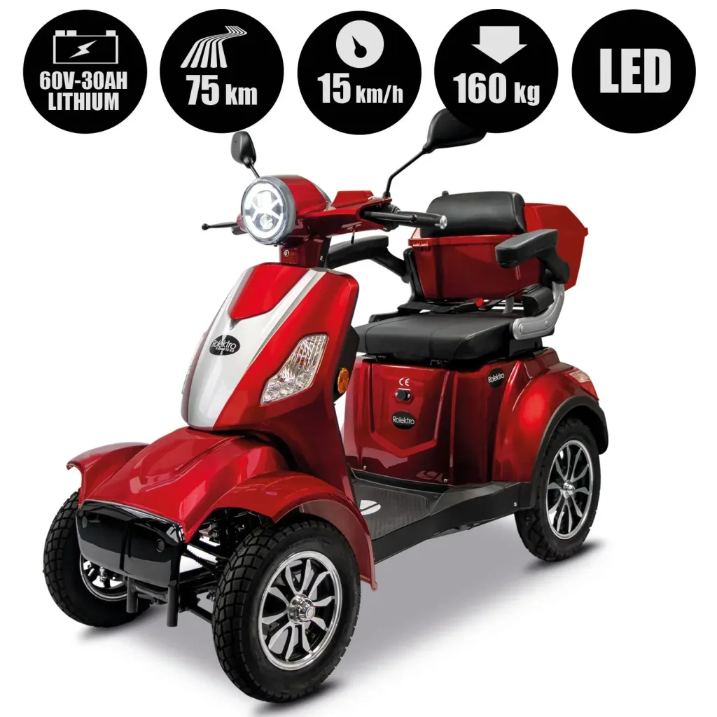 E-Quad 15 V.3 Lithium, 1.000 Watt + Straßenverkehrszulassung