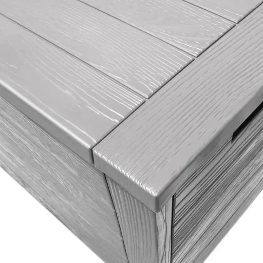 Aufbewahrungsbox / Gartenbox - Grau - 120x46x57cm