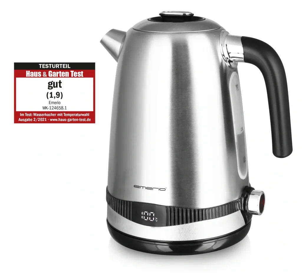 Wasserkocher mit Temperaturwahl, 1,7 l