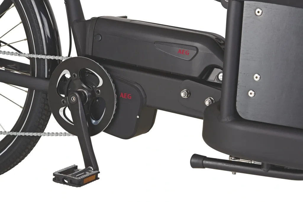 Unisex E-Bike 20"/26 Zoll, Rahmenhöhe 48 cm, 8-Gang Kettenschaltung, schwarz matt, CARGO Plus 22.ETL.20