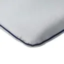 Set aus 6 Kissen hellgrau 120x45x5cm