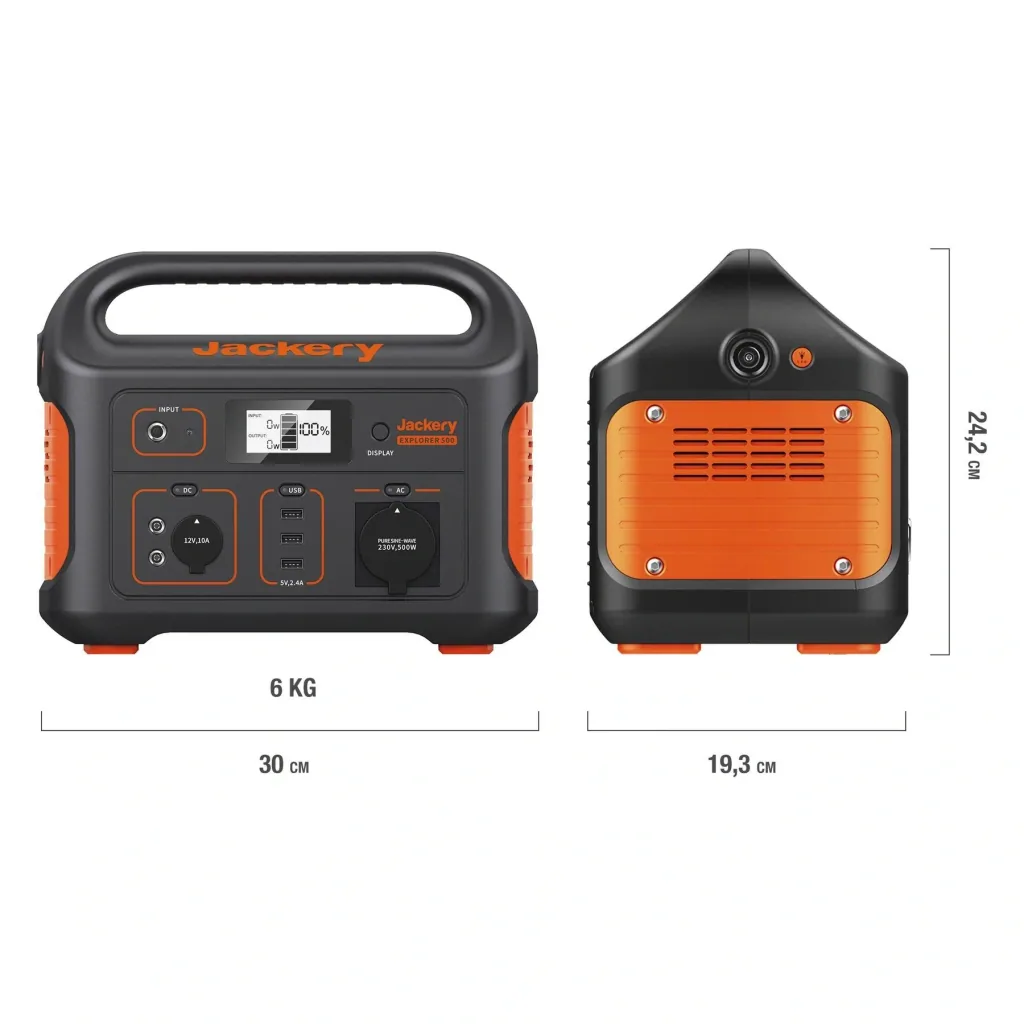 Tragbare Powerstation Explorer 500, 518 Wh