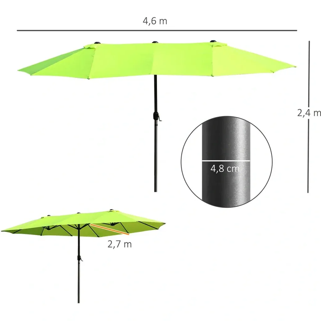Sonnenschirm Gartenschirm Marktsch