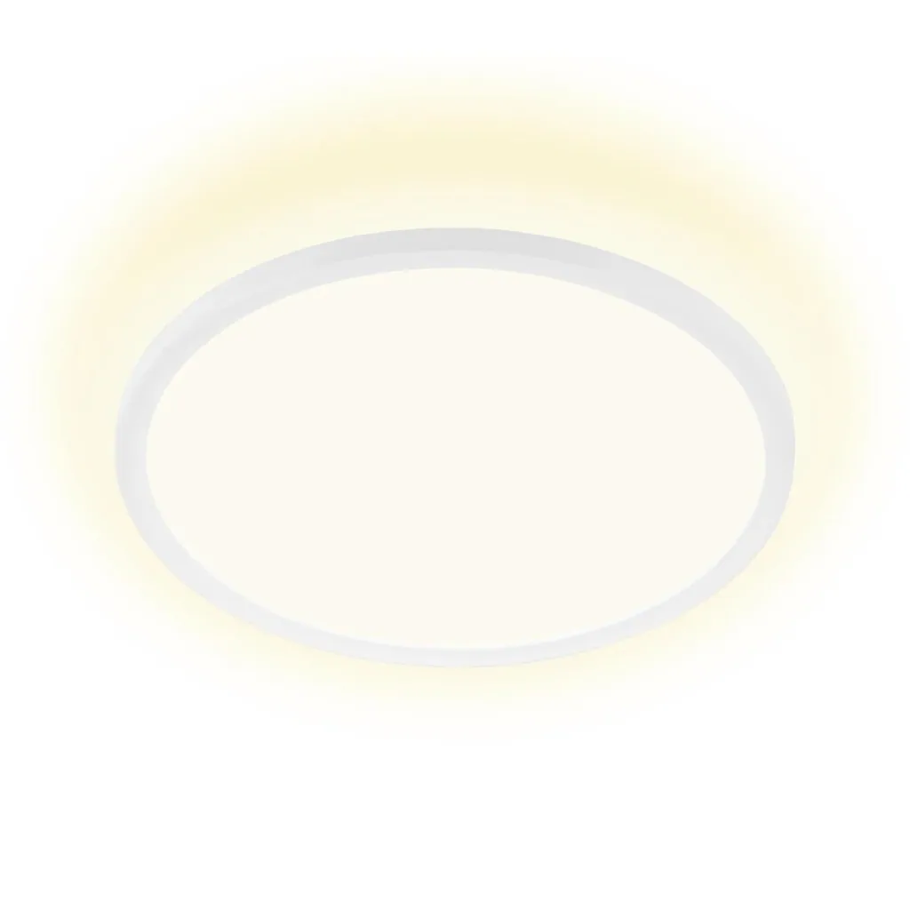 Ultraflaches LED Panel, rund, Ø 29,3 cm, 2400 Lumen, 18 Watt, weiß