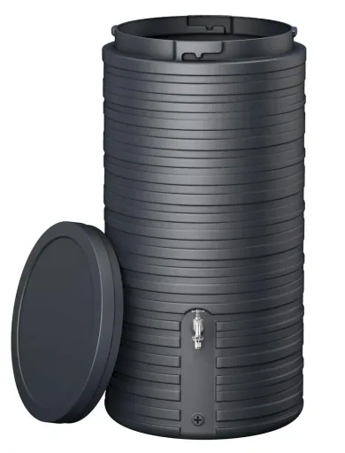 Regenspeicher / Regentonne NORDIC 300 L, graphite grey