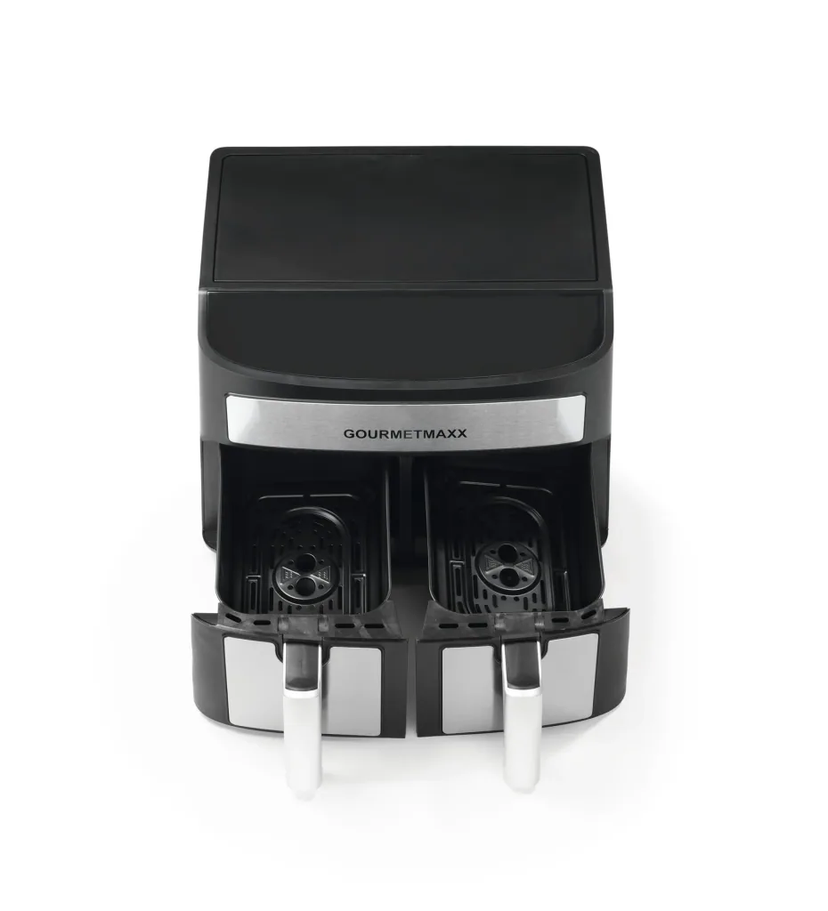 Heißluftfritteuse Doppelkammer 7 l, 2400 W
