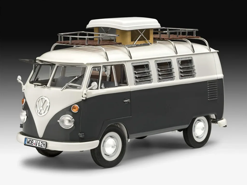 Modellbausatz VW T1 Camper im Maßstab 1/24 - 189 Teile