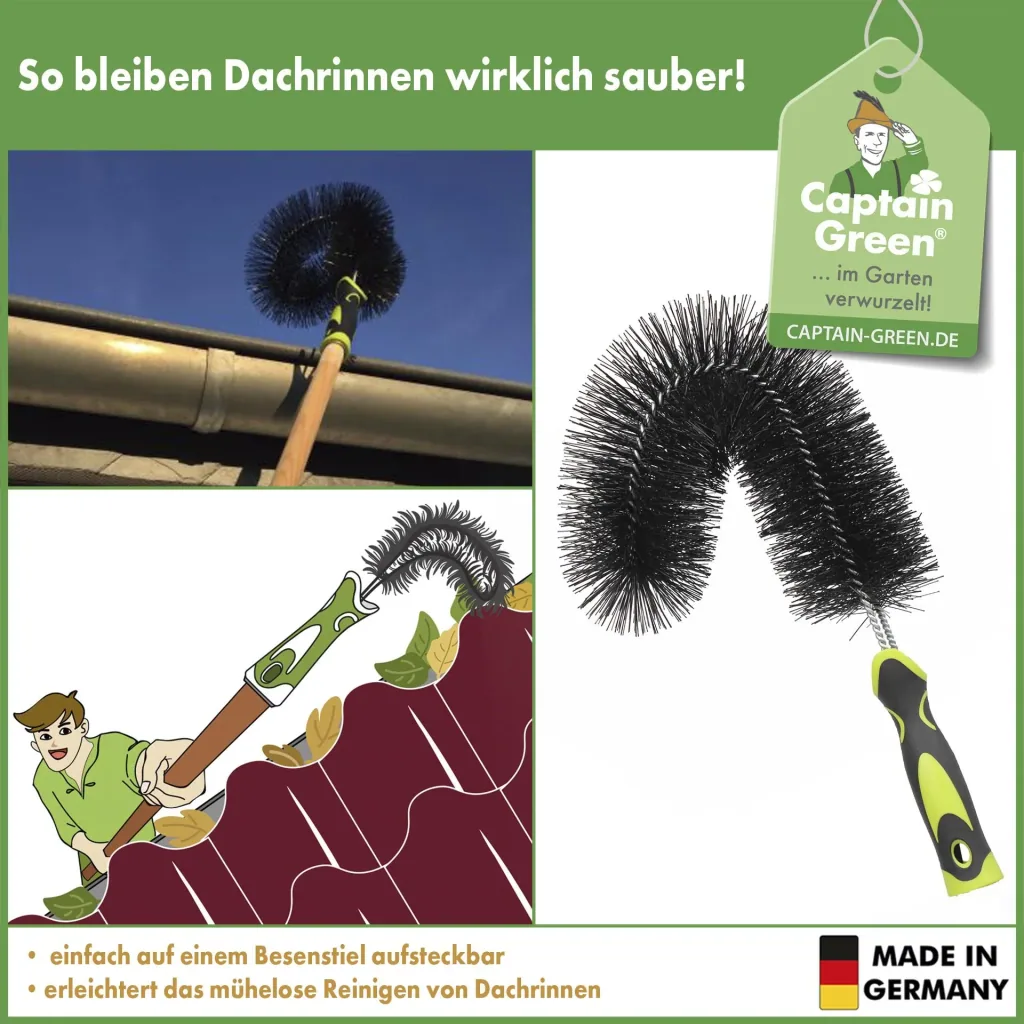 Dachrinnenbürste