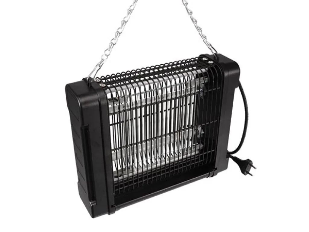 Elektrischer Insektenvernichter, UV-A, 2800 V, 30 m², Innenbereich, leise, herausnehmbare Schale
