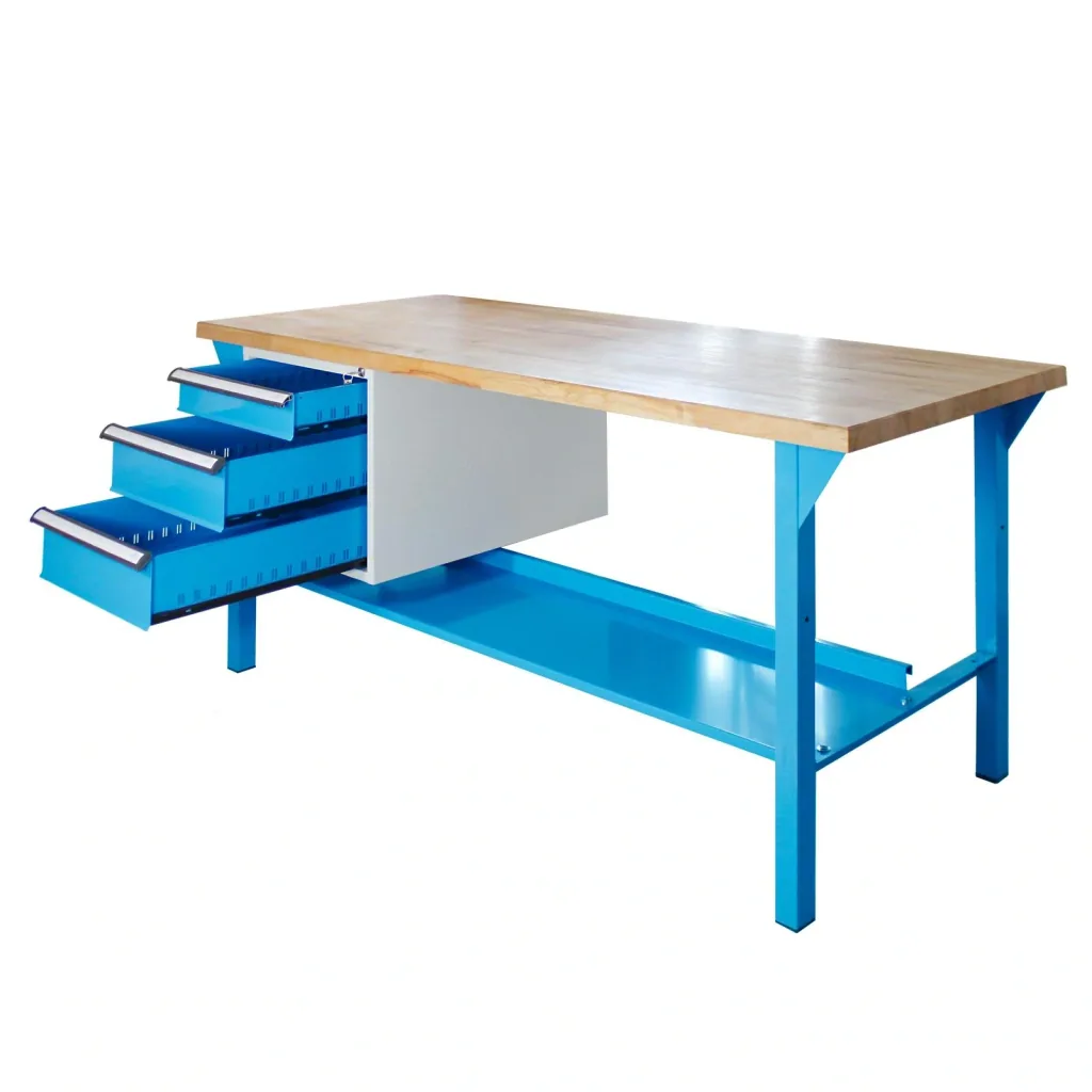 Werkbank 2000 mit Schubladenbox, 3 Schubladen