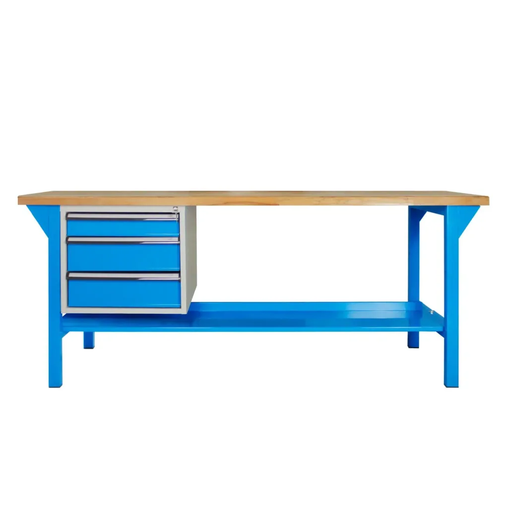 Werkbank 2000 mit Schubladenbox, 3 Schubladen