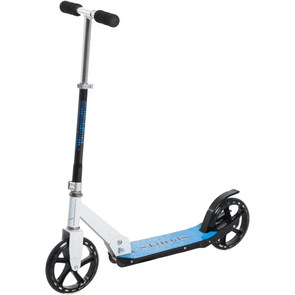Tretroller für Kinder blau/weiß