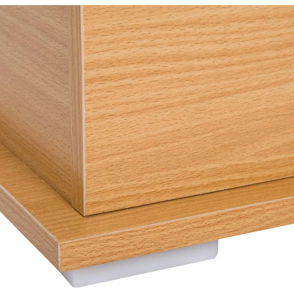 Truhe Aufbewahrungsbox Holzkiste mit klappbarem Deckel Buche