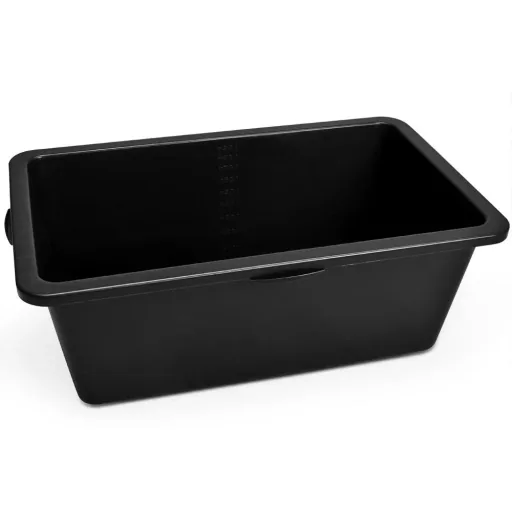 Fahrradanhänger mit Kupplung - Schwarz - 90L - max 80 kg