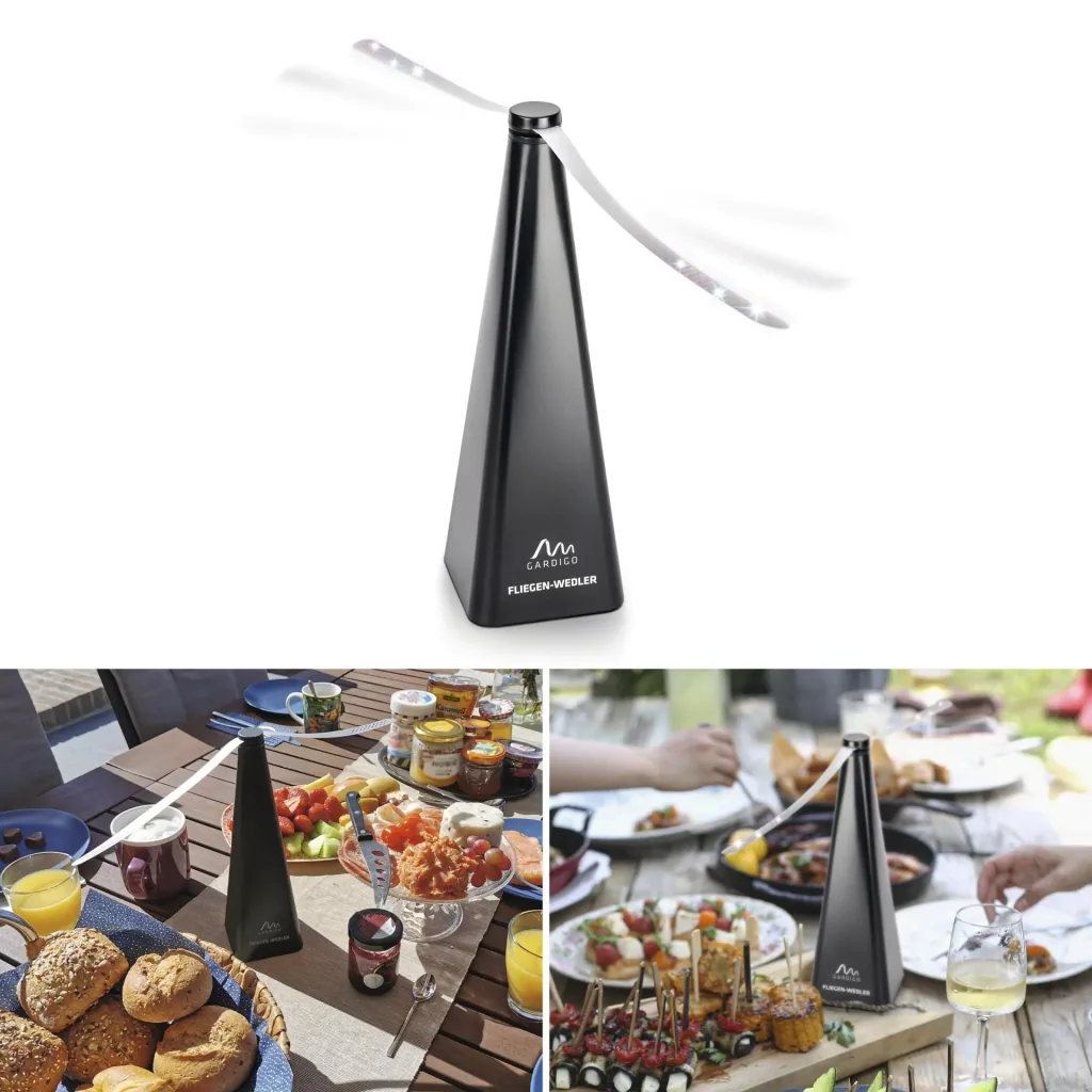 Fliegenwedler mit Aufhänger inklusive Plus Alkaline Mignon (AA) Batterie - 2 Stück