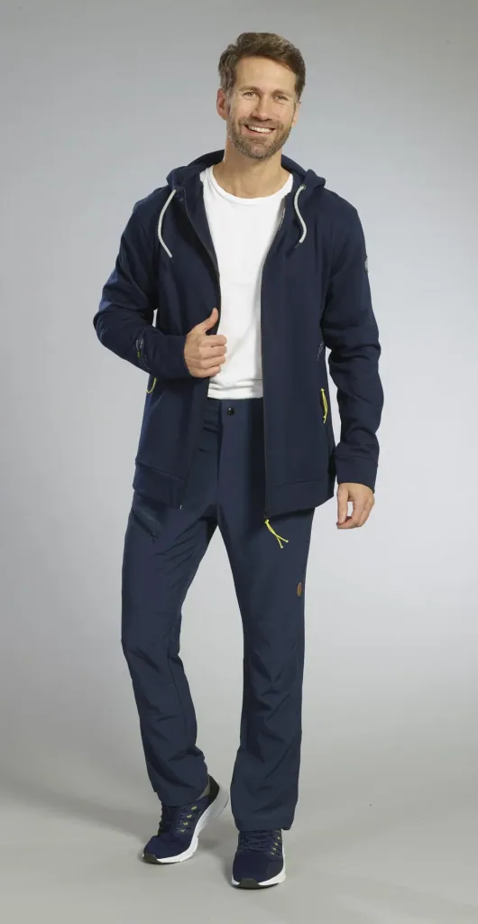 Sweatjacke, Farbe marine, Gr.L