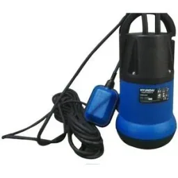 Tauchpumpe inklusive Click & Go Schlauchtrommel, 10M Gartenschlauch und Armaturen - 6000 l / h - 250W