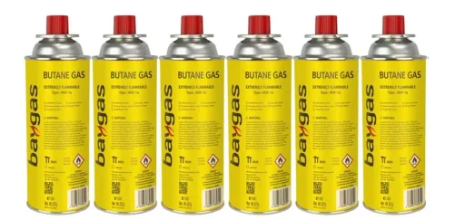 6 x 227g Butangas Baygas