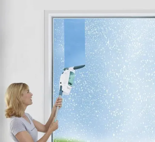 Teleskop-Stiel, mit Gelenk, 110-190 cm, zu Akku-Fenstersauger DRY & CLEAN 886966