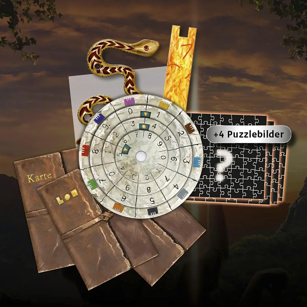 EXIT-Das Spiel + Puzzle - Der verschollene Tempel