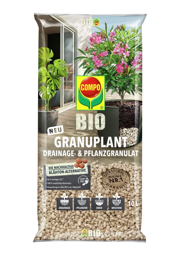 BIO GRANUPLANT Drainage- & Pflanzgranulat 10 Liter