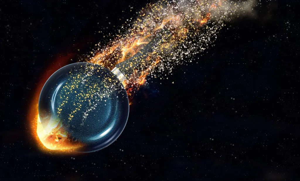 Excellent Pfannen-Set „Meteor“, Ocean Blau-Grün, 3-teilig