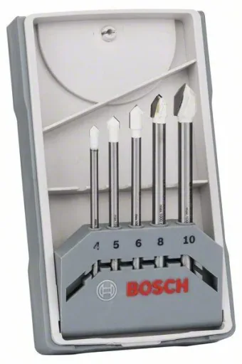 Ceramic Fliesenbohrer-Set, CYL-9, 4-10 mm, 5-teilig