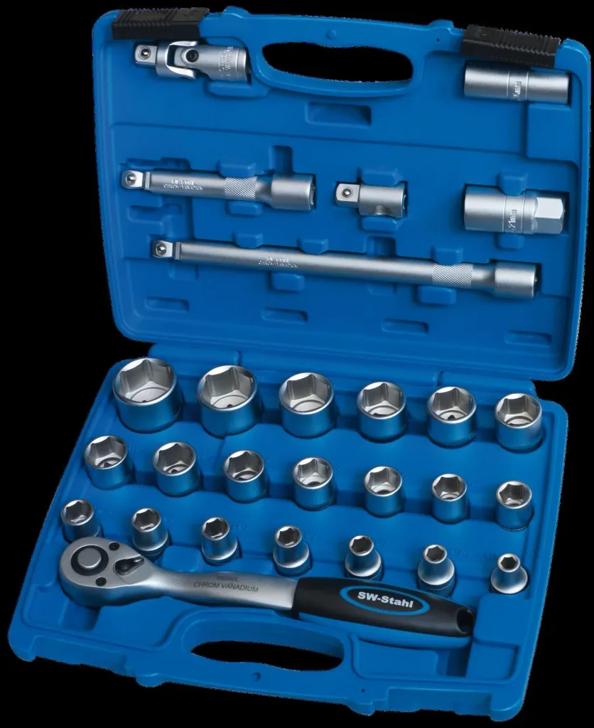 Steckschlüsselsatz 1/2", 27 - teilig