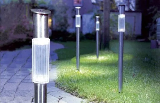 Solar Gartenleuchten 3er Set
