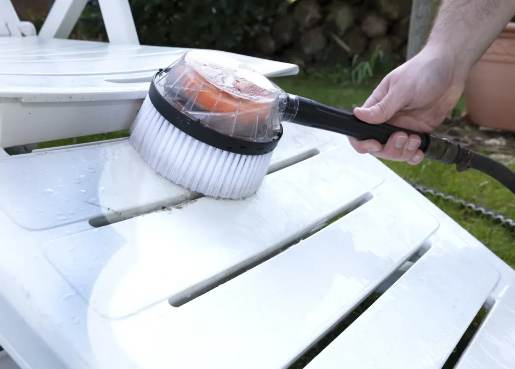 Rotierende Waschbürste "Turbo Jet"