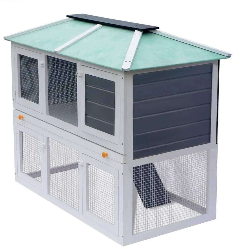 Tierhaus zwei Etagen Holz