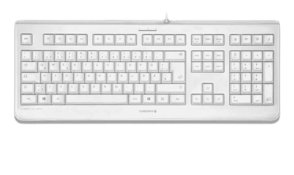 Kabelgebundene Tastatur KC 1068 grau