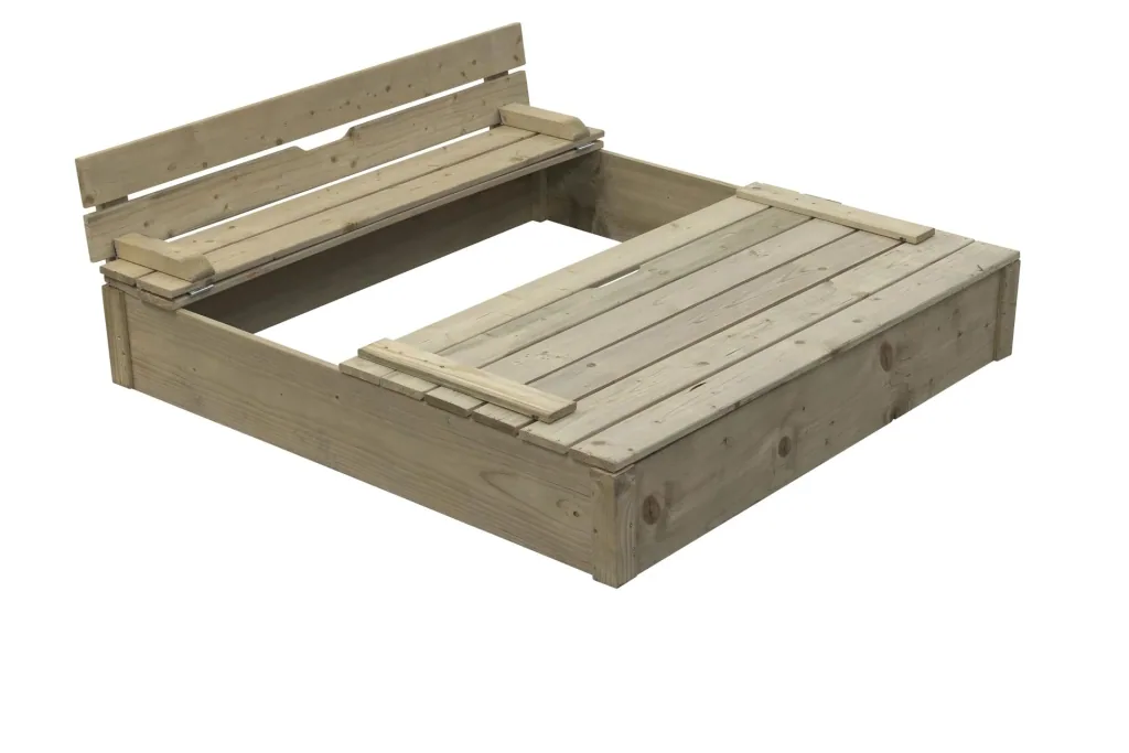 Sandkasten Robert aus Holz 1200 mm x 1200 mm
