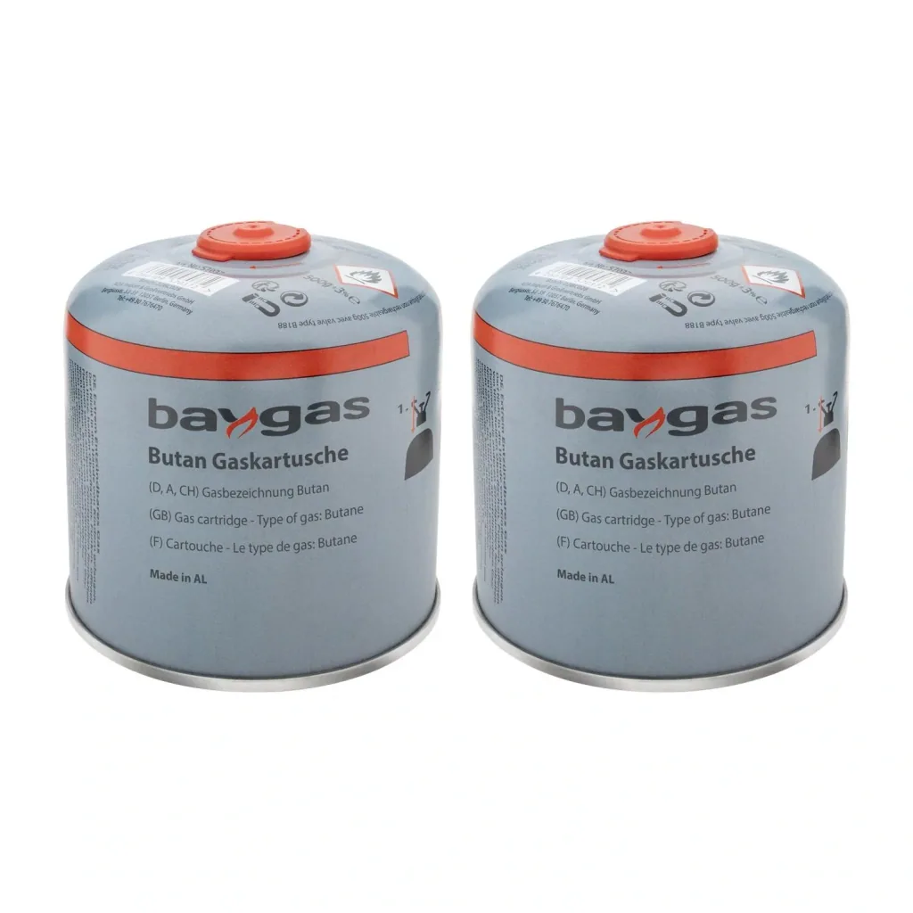2 x 500g Butangas Baygas