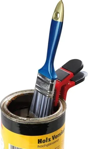 Flachpinsel Set 6-teilig Chinaborsten mit magnetischem Pinselhalter