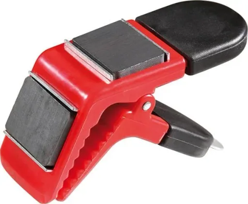 Flachpinsel Set 6-teilig Chinaborsten mit magnetischem Pinselhalter
