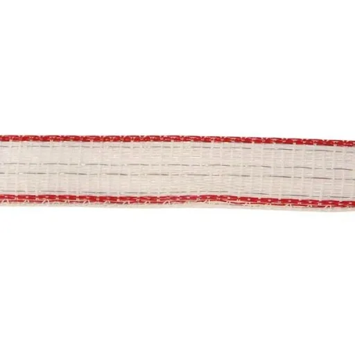 Professionelles Zaunband 20Mm, 6X0,30 Tric, 200M, Weiß/Rot