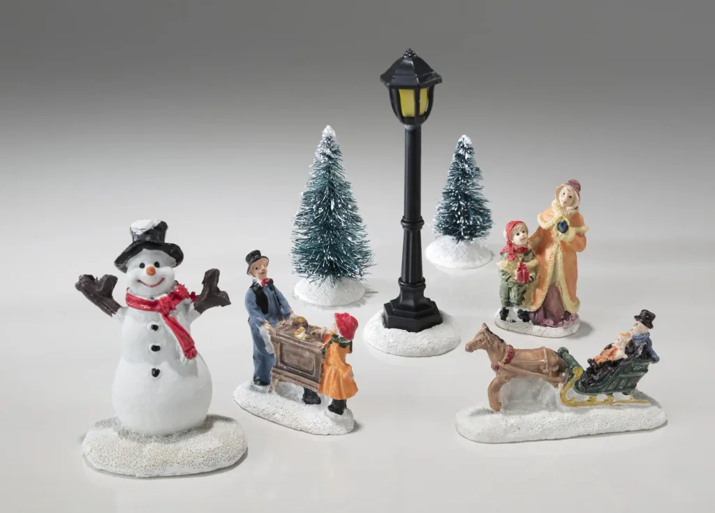 Weihnachtsdeko Set, 7-teilig