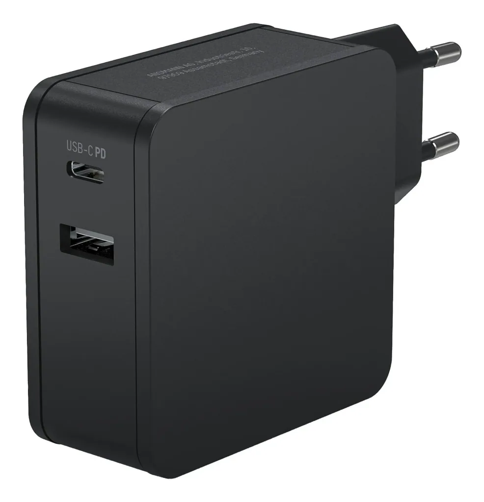 USB Ladegerät USB-A und USB-C mit 45 Watt
